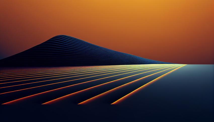 Minimalist Line background, HDR, 8K, High Resolution